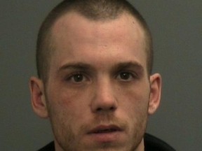 Cops are seeking Gerry Lambert, 28, of no fixed address and plan to charge him with break and enter, possession of breaking and entering tools, wearing a disguise, conspiracy and two different breach offences. OTTAWA POLICE HANDOUT