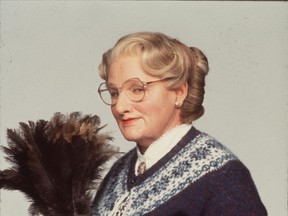 Robin Williams in 1993's "Mrs. Doubtfire."