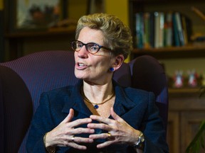 Ontario Premier Kathleen Wynne
Ernest Doroszuk/Toronto Sun/QMI Agency