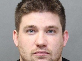 Peter Eric Kirkeby, 26, of Barrie, Ont., was arrested Monday and is charged with making, possessing and distributing child pornography. (Handout)