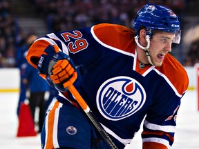 Leon Draisaitl says it doesn't matter whether it's with a top team or a last-place team, time spent in the NHL is a chance to learn what it takes to play int eh league. (Codie McLachlan, Edmonton Sun)