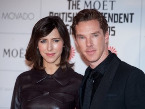 Benedict Cumberbatch and Sophie Hunter (WENN.COM)