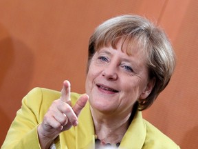 German Chancellor Angela Merkel. 

REUTERS/Fabrizio Bensch
