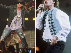 DVDs Stones/GnR