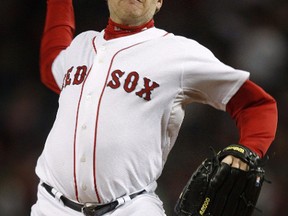 Former pitcher Curt Schilling feels being a Republican supporter cost him some Baseball Hall of Fame votes. (Ray Stubblebine/Reuters/Files)