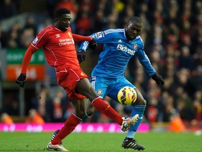 Toronto FC is interested in bringing in U.S. international Jozy Altidore (right) form Sunderland. (REUTERS)