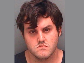 John Jonchuck Jr., 25, is seen in an undated picture released by the St. Petersburg Police Department in St. Petersburg, Fla., on January 8, 2015. (REUTERS/St. Petersburg Police Department/Handout)