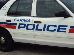 sarnia police car