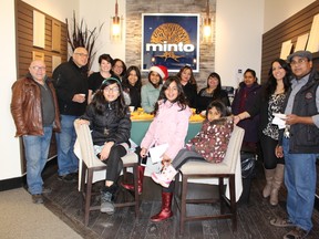 Minto Communities hosted a community holiday cheer event at their Kingmeadow sales office over the holidays giving new homeowners an opportunity to meet. Minto is one of the many DRHBA builders who make a difference in Durham, they were awarded Community of the Year at the 2014 DRHBA Awards of Excellence.