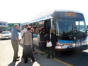 Stewart writes that revenue from a carbon tax could be used to fund public transit. Whig-Standard file photo