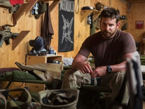 Bradley Cooper as Chris Kyle in American Sniper. (Handout)