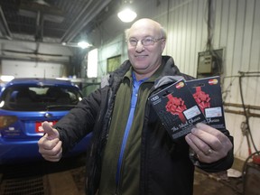 Ron Corrin is happy that some gift cards were returned to him after he dropped them at Midtown Car Wash.