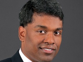 Executive vice president, Oracle, product development, Thomas Kurian is shown in this undated photo released on Sept. 19, 2014. REUTERS/Oracle Corp/Handout