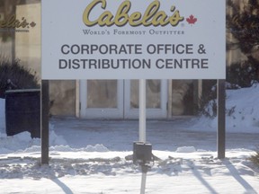 Cabela's is closing its distribution centre in Transcona and moving to Calgary. (CHRIS PROCAYLO/WINNIPEG SUN FILE PHOTO)