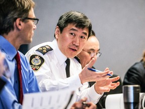 Canadian Association of Chiefs of Police president and Vancouver Police Chief Const. Jim Chu. (CARMINE MARINELLI/QMI Agency)
