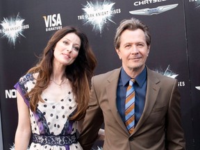 Gary Oldman wife wife Alexandra Edenborough. (WENN.COM)