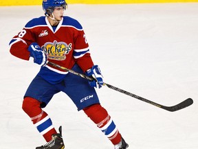 Jesse Mills opted to return to the B.C. interior for personal reasons, but the Oil Kings retain his rights in the WHL. (Codie McLachlan, Edmonton Sun)