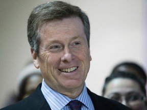 Mayor John Tory. (Toronto Sun files)