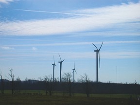 wind turbines