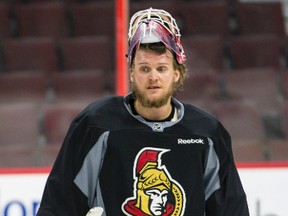 Robin Lehner is 3-6-1 in his last 10 starts. (Errol McGihon/Ottawa Sun)