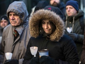 Three men who died were remembered at a memorial for the homeless at a downtown church on Tuesday. (CRAIG ROBERTSON, Toronto Sun)