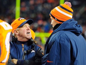 Peyton Manning will help in the search to replace head coach John Fox, although it’s uncertain Manning will return.