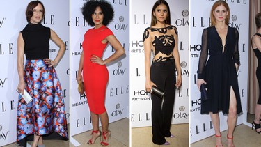 The Elle Women in TV Event was held in Los Angeles Tuesday. We take a look at some of the night's best looks. Rate your favourites!