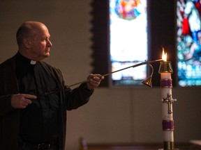 Rev. Dr. John Stephenson knew Grant Faulkner, the man who died when his makeshift shelter caught fire. Stephenson said on Jan. 14, 2015 that he thinks Scarborough is in desperate need of shelters for the homeless. (Craig Robertson/Toronto Sun)