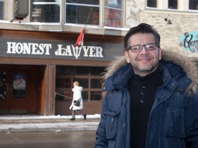 Marvin Rivas has purchased the Honest Lawyer and will open a new restaurant and geared-to-income apartment units in about a year. (DEREK RUTTAN, The London Free Press)