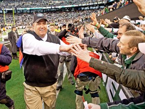 Rex Ryan was big hit with the Big Apple football fans.