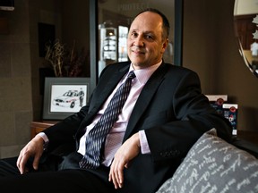 Edmonton Police Association president Maurice Brodeur poses for a photo at Edmonton Police Association headquarters in Edmonton, Alta., on Wednesday, Jan. 7, 2015. Codie McLachlan/Edmonton Sun/QMI Agency