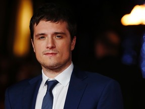 Actor Josh Hutcherson arrives for the world premiere of "The Hunger Games : Mockingjay Part 1" at Leicester Square in London November 10, 2014.  REUTERS/Luke MacGregor