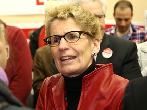 Ontario Premier Kathleen Wynne. JOHN LAPPA/QMI AGENCY