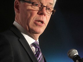 Premier Greg Selinger delivers his State of the Province address Dec. 4, 2014.