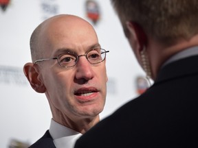 Adam Silver attends the Sportsman Of The Year 2014 Ceremony on December 9, 2014 in New York City. (Michael Loccisano/Getty Images for Sports Illustrated/AFP)