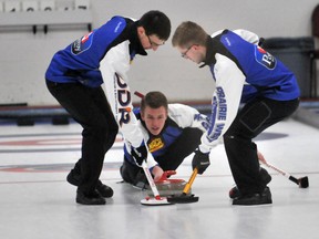 Karsten Sturmay was on the team that lost the junior provincials to Thomas Scoffin in 2013. (QMI Agency)