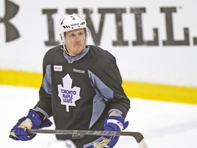 Leafs captain Dion Phaneuf. (CRAIG ROBERTSON/Toronto Sun)
