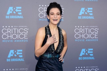 Actress Jenny Slate arrives at the 20th Annual Critics' Choice Movie Awards in Los Angeles, California January 15, 2015.  REUTERS/Kevork Djansezian