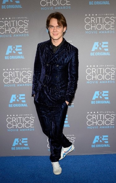 Ellar ColtraneGRADE: CThe "Boyhood" actor is only 20, so we get the youthful take on a suit and the running shoes, but velour? Really? REUTERS/Kevork Djansezian 

PDRTJS_settings_8024619 = {
"id" : "8024619",
"unique_id" : "default",
"title" : "",
"permalink" : ""
};
(function(d,c,j){if(!document.getElementById(j)){var pd=d.createElement(c),s;pd.id=j;pd.src=('https:'==document.location.protocol)?'https://polldaddy.com/js/rating/rating.js':'http://i0.poll.fm/js/rating/rating.js';s=document.getElementsByTagName(c)[0];s.parentNode.insertBefore(pd,s);}}(document,'script','pd-rating-js'));