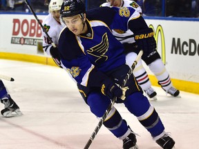 St. Louis Blues defenceman Kevin Shattenkirk leads the NHL with 24 power-play points. (SCOTT ROVAK/USA TODAY Sports)