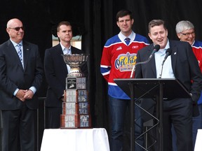 Former Oil Kings coach Derek Laxdal still follows his old team (Mike Hensen, QMI Agency).