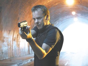 Kiefer Sutherland played Jack Bauer in "24."