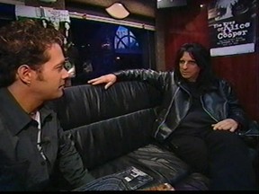 Bill Welychka with legendary rocker Alice Cooper.