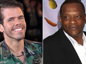 Perez Hilton, left, and Alexander O'Neal. (WENN.COM File Photos)