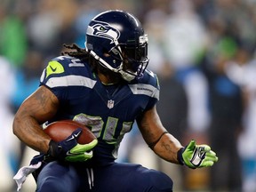 The NFL is reportedly banned Marshawn Lynch from wearing his special cleats. (AFP)