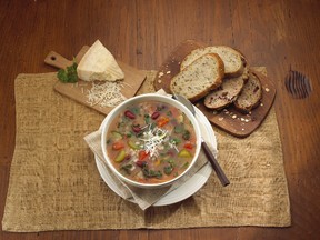 Barley Minestrone Soup(Courtesy of Healthy Grains Institute)