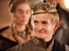Game of Thrones' Joffrey Baratheon, portrayed by Irish actor Jack Gleeson, wears a crown made by Steensons. (Handout)
