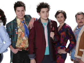 Allie MacDonald, Atticus Mitchell, Tim Carlson, Tracy Ryan and Bruce McCulloch of Young Drunk Punk.