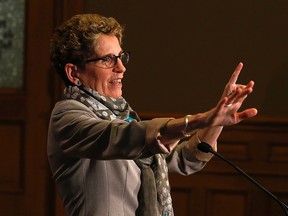 Ontario Premier Kathleen Wynne. (Michael Peake/QMI Agency)
