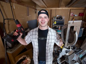 Jim Hamell is starting a tool library in London. For an annual fee, members will be able to borrow any tool in the library for a period of time. (DEREK RUTTAN, The London Free Press)